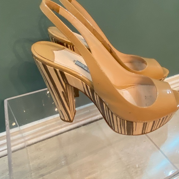Prada open toe platforms size 39 - Picture 3 of 5
